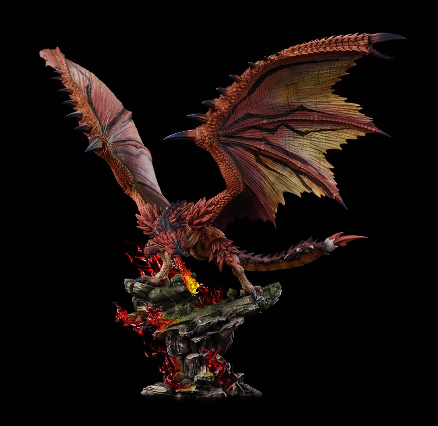 Silver Rathalos & Azure Rathalos & Rathalos - Monster Hunter