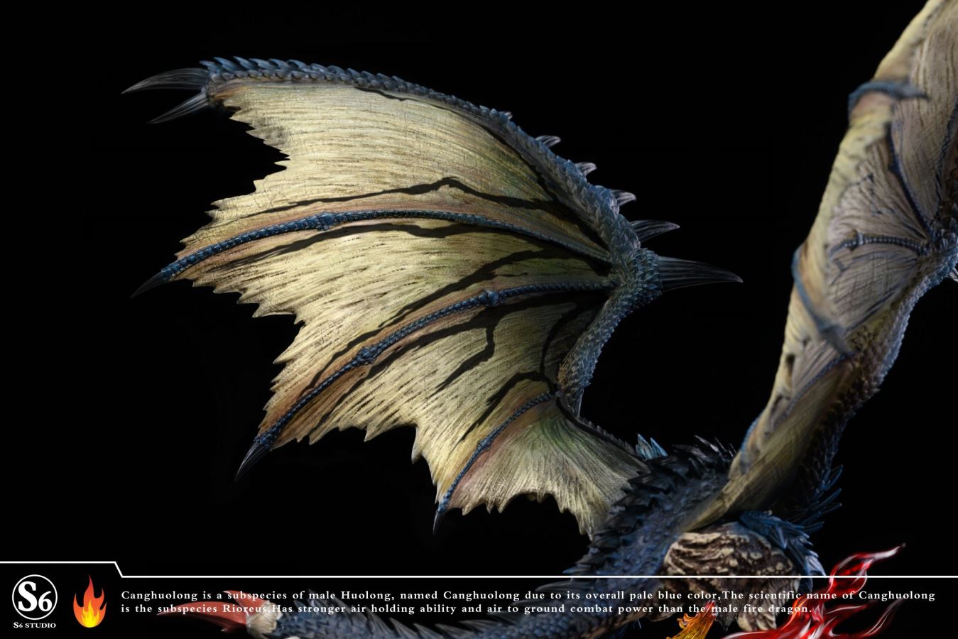 Silver Rathalos & Azure Rathalos & Rathalos - Monster Hunter