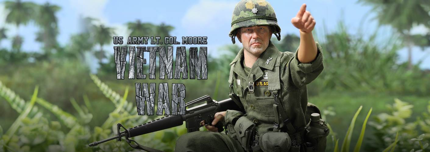 Vietnam War - US Army Lieutenant Colonel Moore 1/6