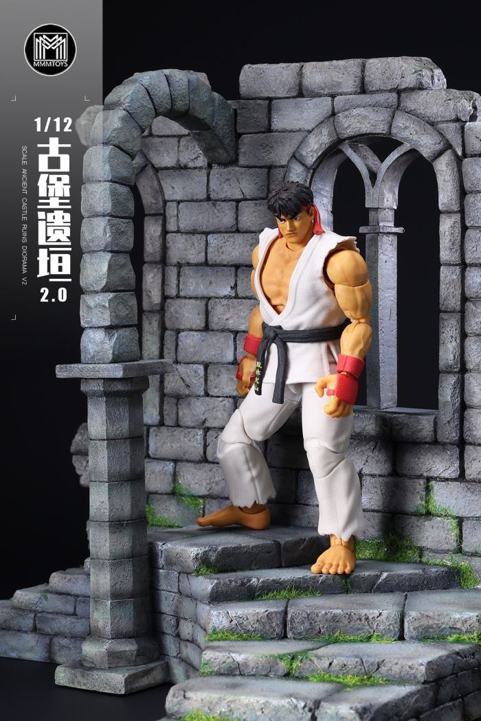 Ancient Castle Ruins Diorama V2 1/12