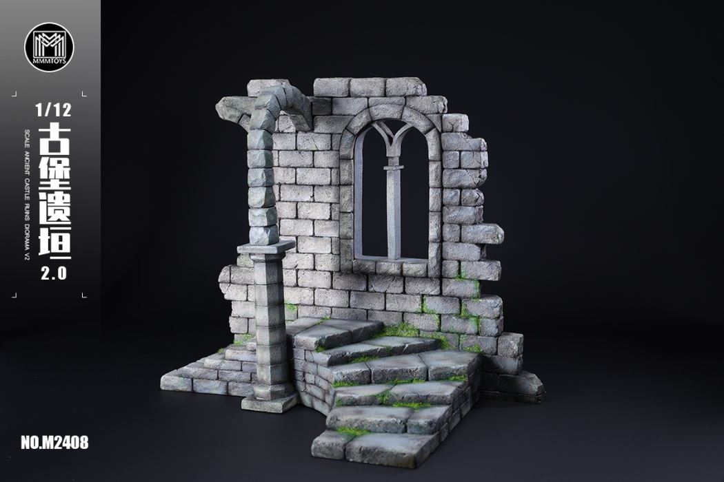 Ancient Castle Ruins Diorama V2 1/12
