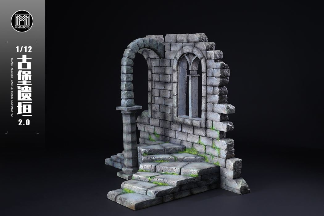 Ancient Castle Ruins Diorama V2 1/12