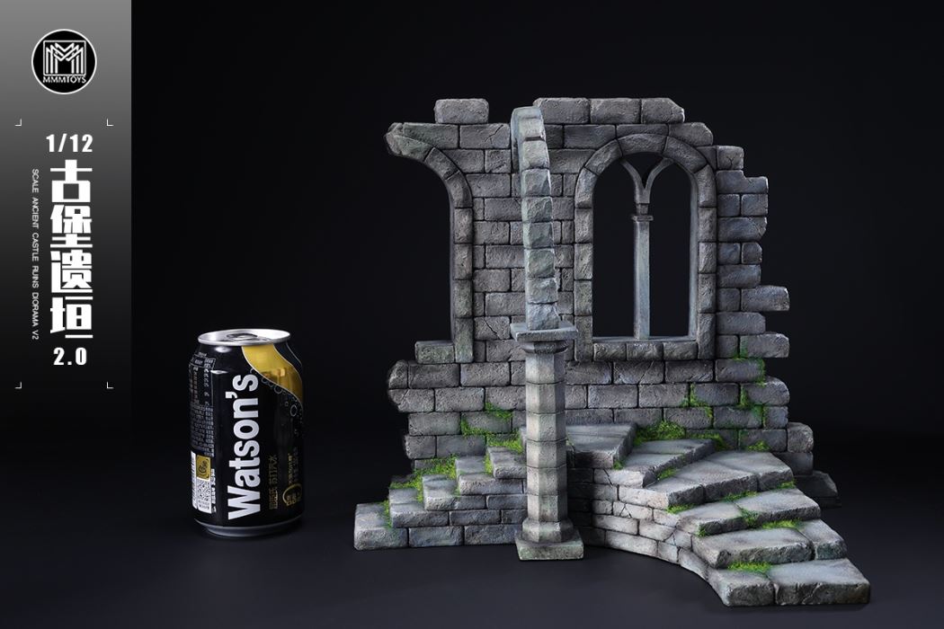 Ancient Castle Ruins Diorama V2 1/12