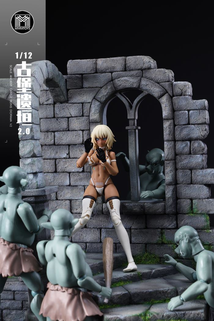 Ancient Castle Ruins Diorama V2 1/12