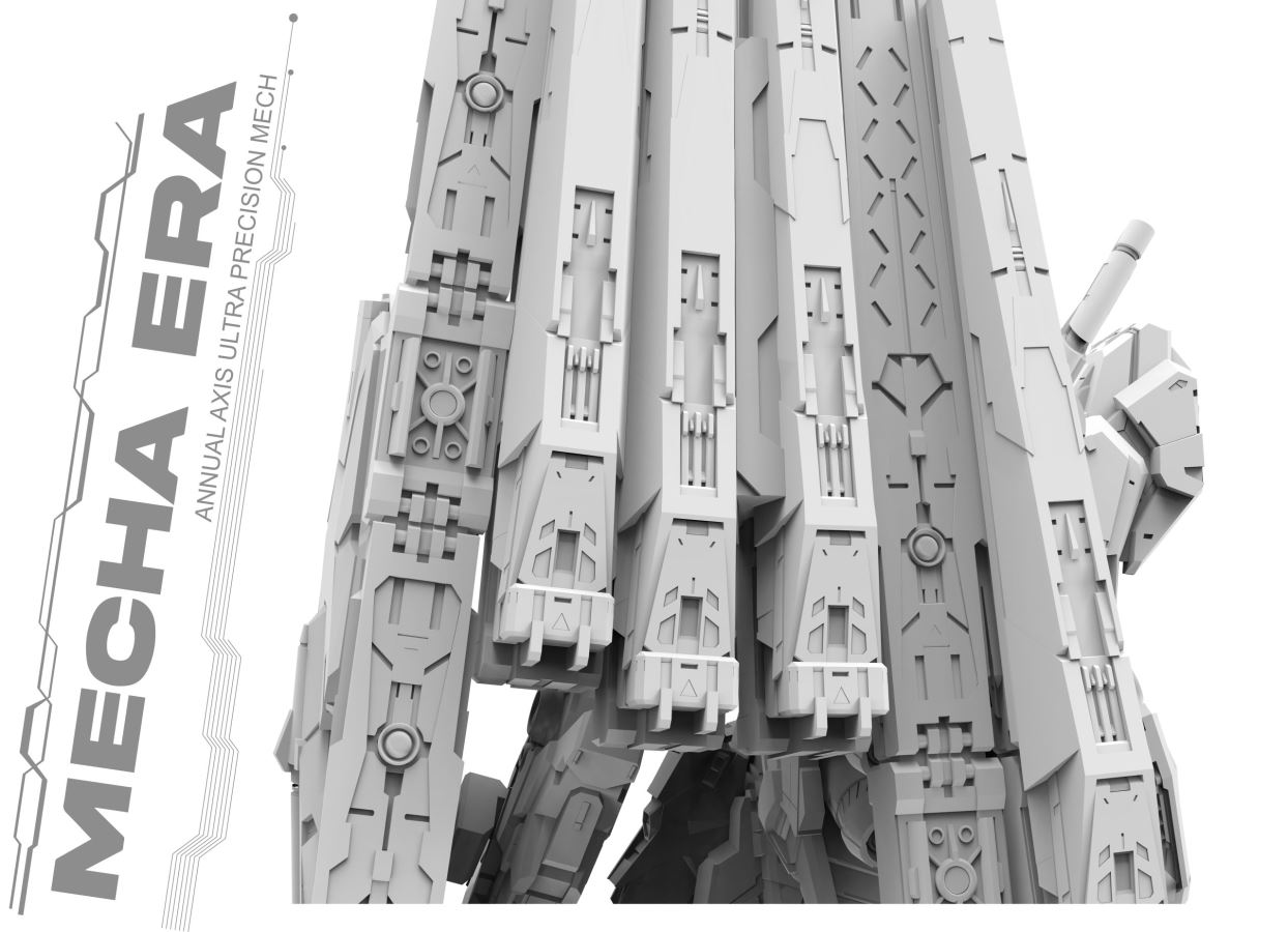 Mobile Suit Gundam Space Warrior Mobile Form 093 and Heavy Armor Form 093-2