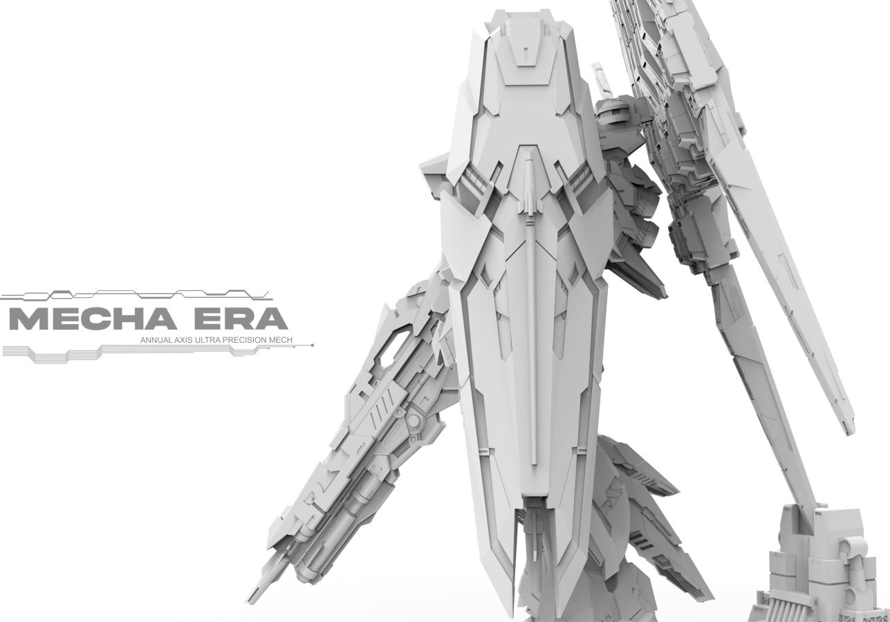 Mobile Suit Gundam Space Warrior Mobile Form 093 and Heavy Armor Form 093-2