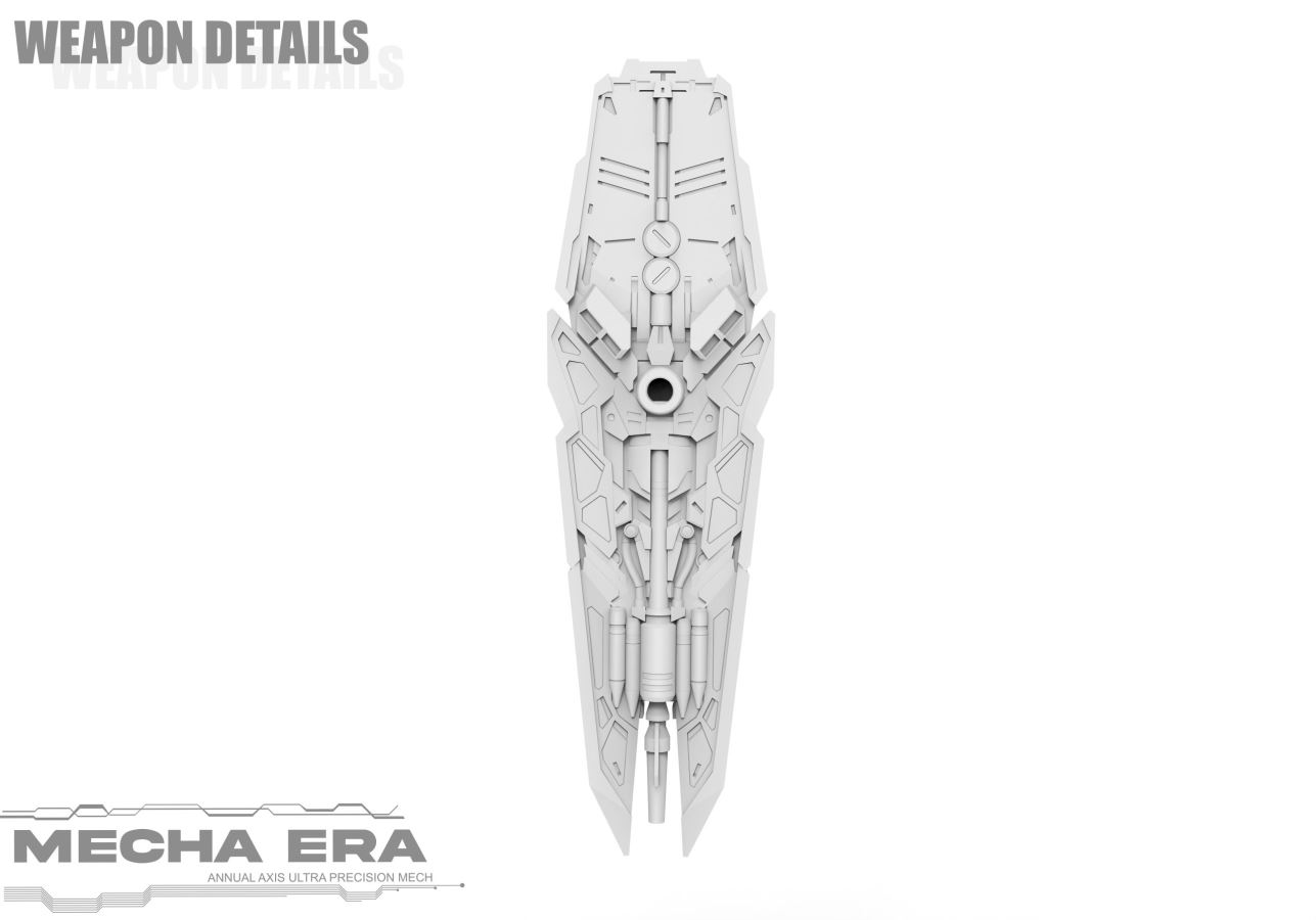 Mobile Suit Gundam Space Warrior Mobile Form 093 and Heavy Armor Form 093-2