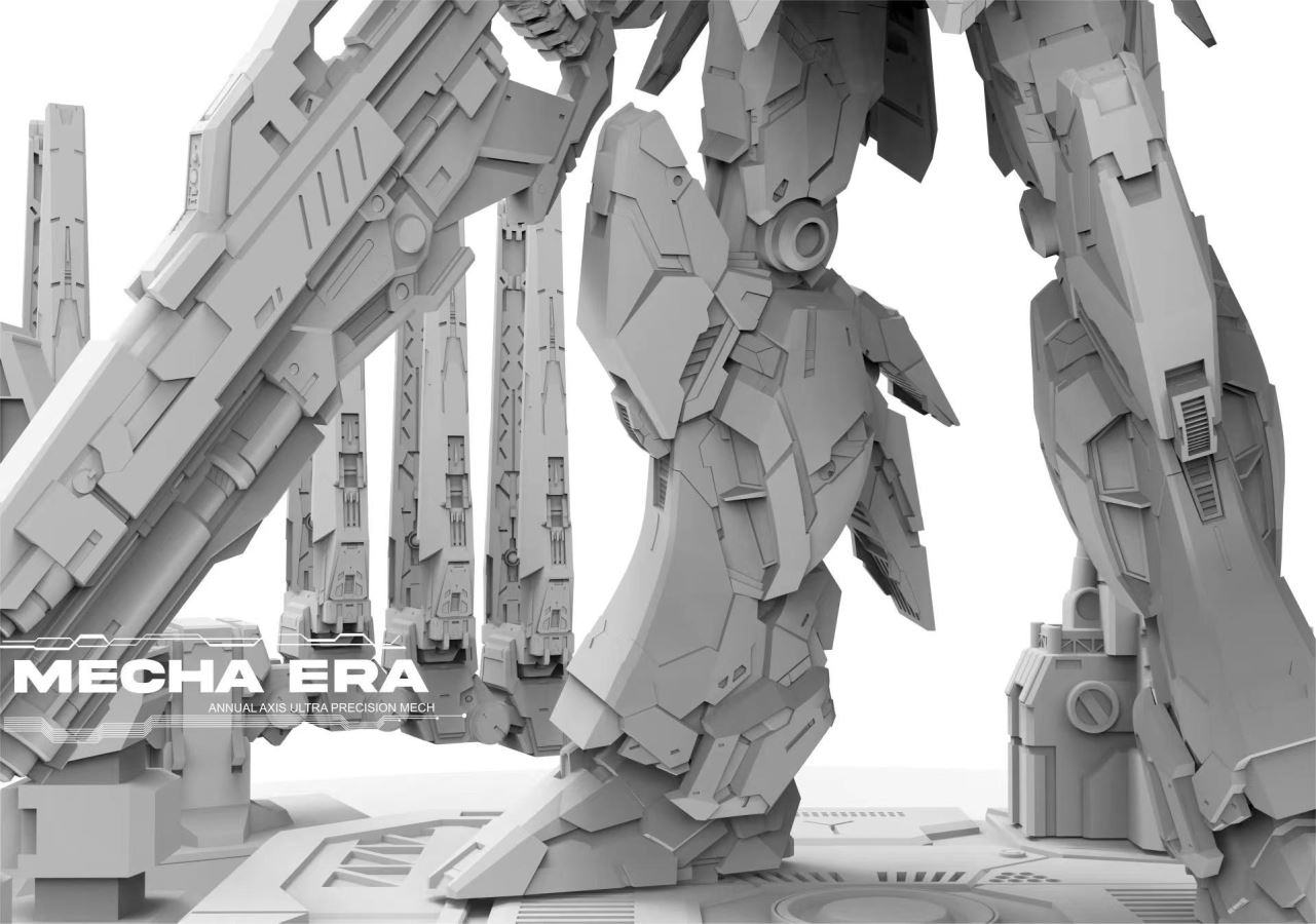 Mobile Suit Gundam Space Warrior Mobile Form 093 and Heavy Armor Form 093-2