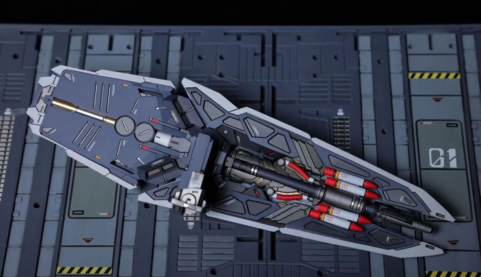 Mobile Suit Gundam Space Warrior Mobile Form 093 and Heavy Armor Form 093-2