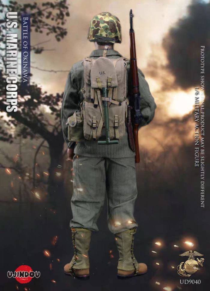 WWII US Marine Corps Okinawa 1/6