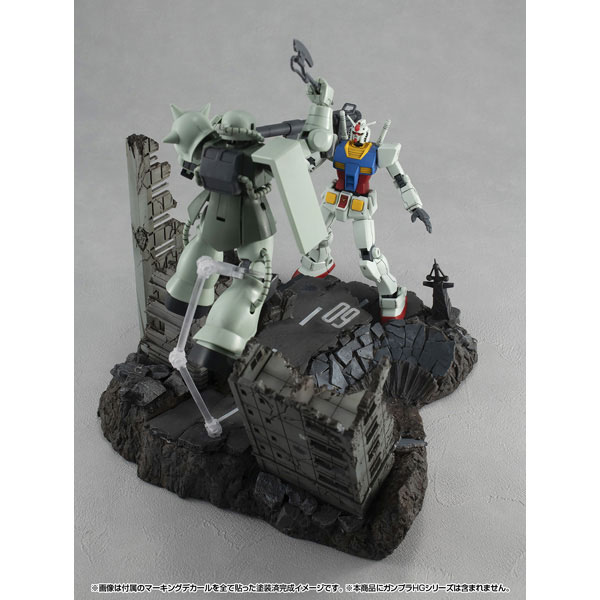 RM Series G Structure Mobile Suit Gundam [GS02M] New York Ruins (Material Color Edition)