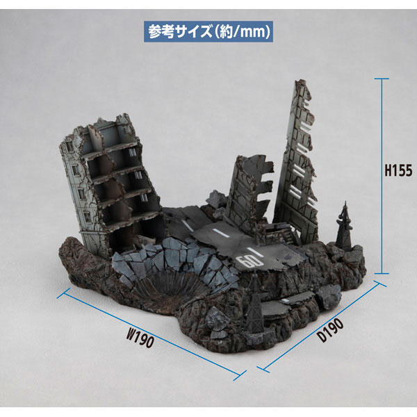 RM Series G Structure Mobile Suit Gundam [GS02M] New York Ruins (Material Color Edition)