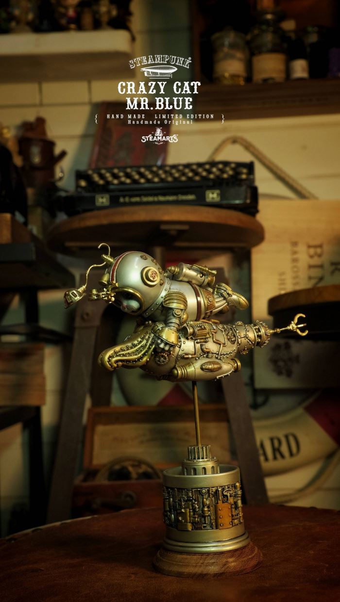 SQUID KNIGHT MR.BLUE (silver version)