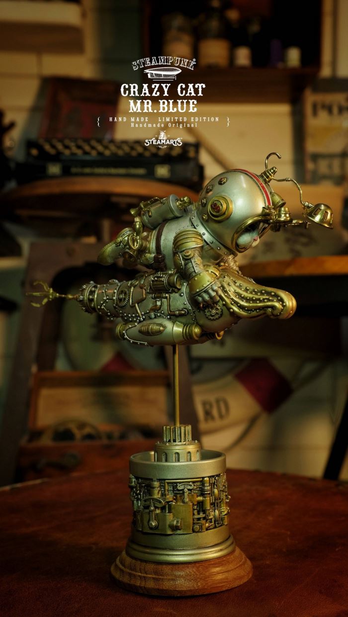 SQUID KNIGHT MR.BLUE (silver version)