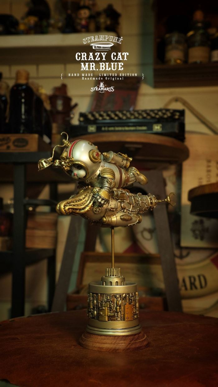 SQUID KNIGHT MR.BLUE (silver version)