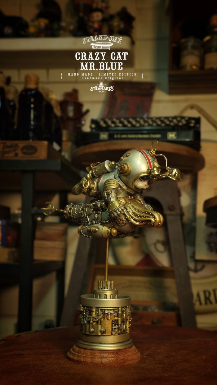 SQUID KNIGHT MR.BLUE (silver version)