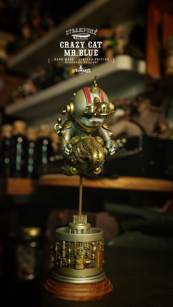 SQUID KNIGHT MR.BLUE (silver version)