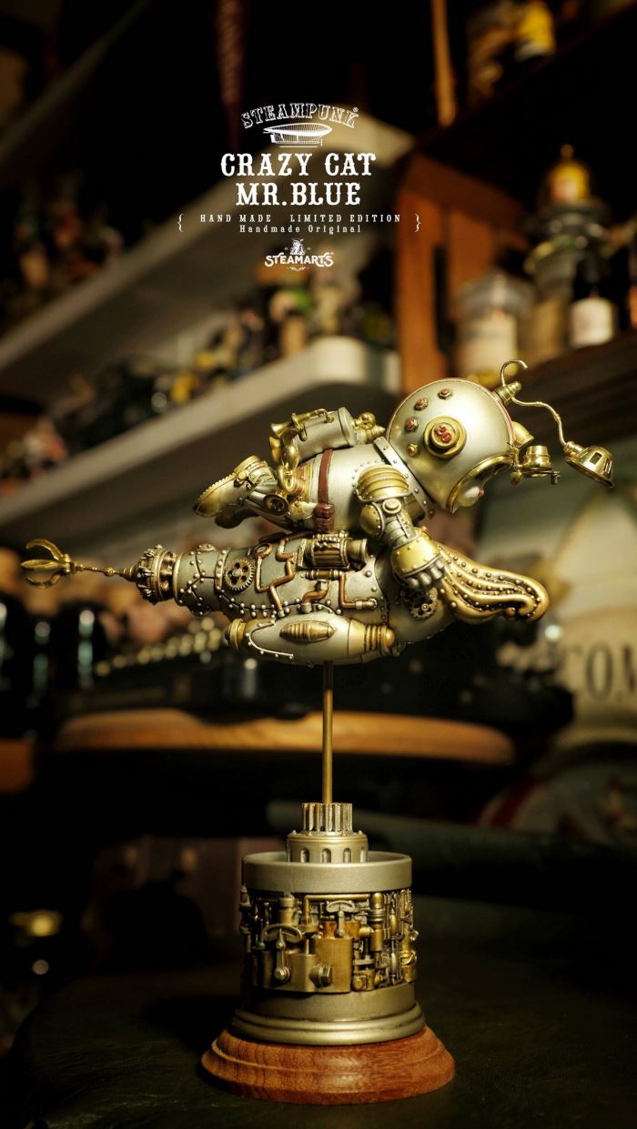 SQUID KNIGHT MR.BLUE (silver version)