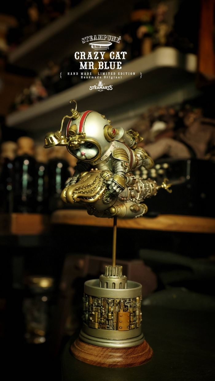 SQUID KNIGHT MR.BLUE (silver version)