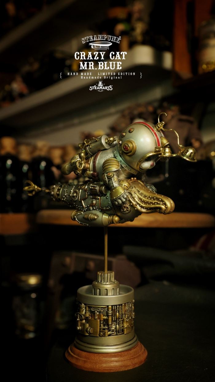 SQUID KNIGHT MR.BLUE (silver version)