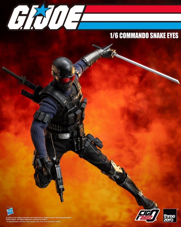 FigZero Commander Snake Eyes - GI Joe Special Forces 1/6