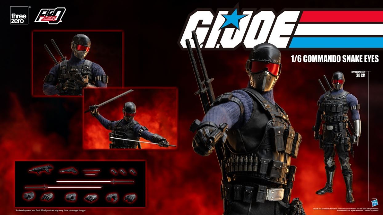 FigZero Commander Snake Eyes - GI Joe Special Forces 1/6