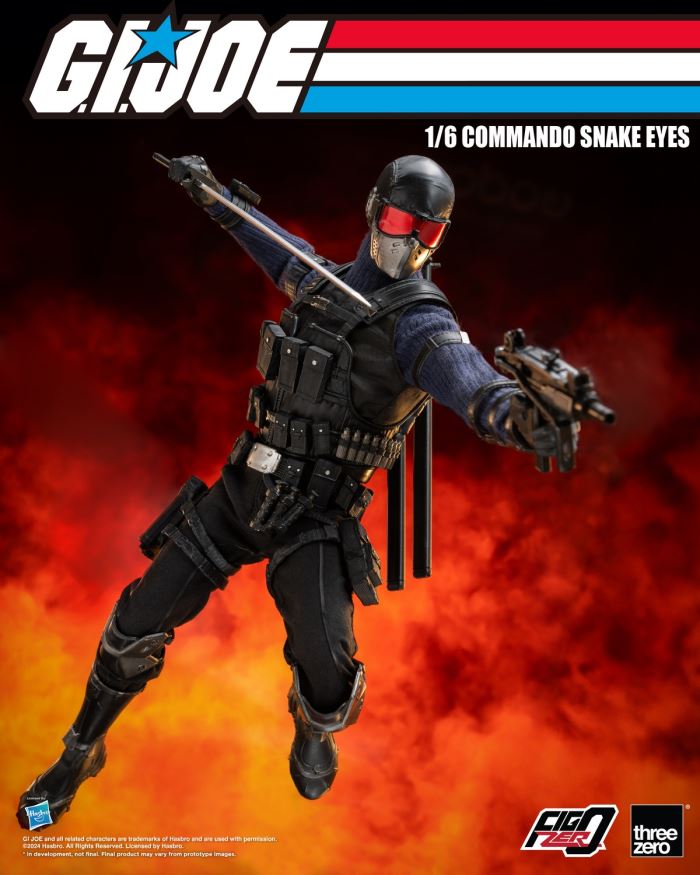 FigZero Commander Snake Eyes - GI Joe Special Forces 1/6