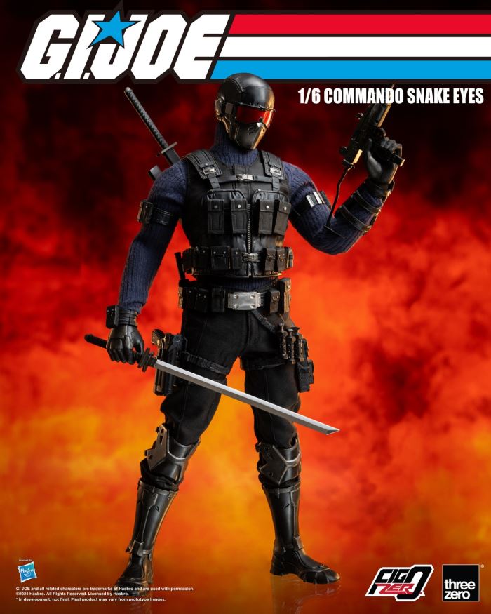 FigZero Commander Snake Eyes - GI Joe Special Forces 1/6