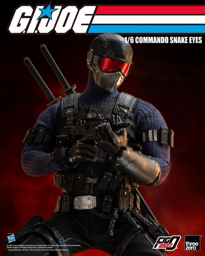 FigZero Commander Snake Eyes - GI Joe Special Forces 1/6