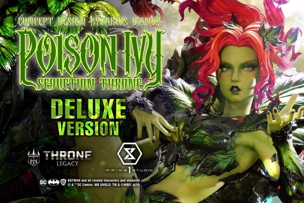 Poison Ivy Seduction Throne (Concept design by Carlos D'Anda) DX Version