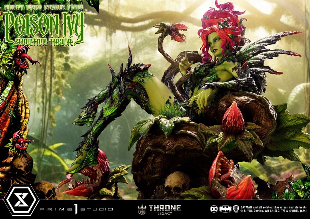 Poison Ivy Seduction Throne (Concept design by Carlos D'Anda) DX Version