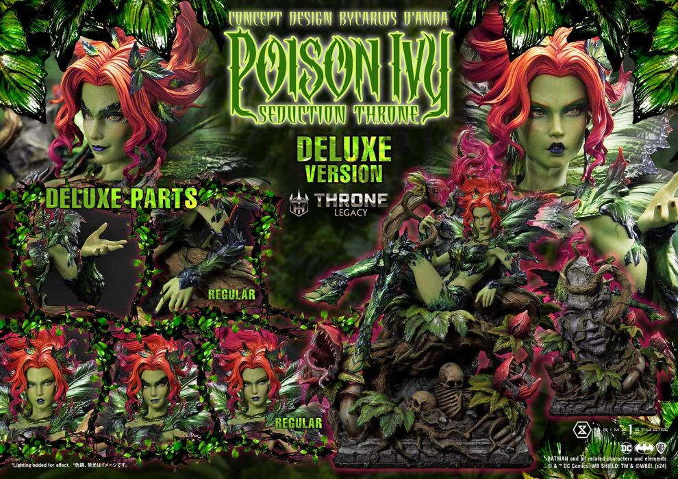 Poison Ivy Seduction Throne (Concept design by Carlos D'Anda) DX Version