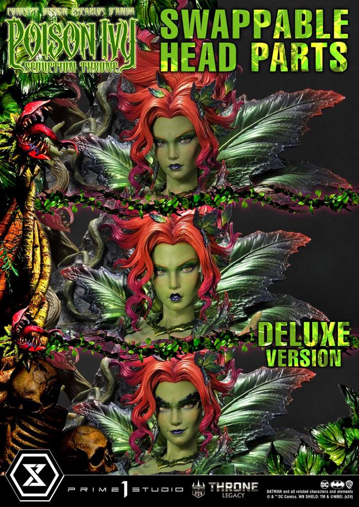 Poison Ivy Seduction Throne (Concept design by Carlos D'Anda) DX Version