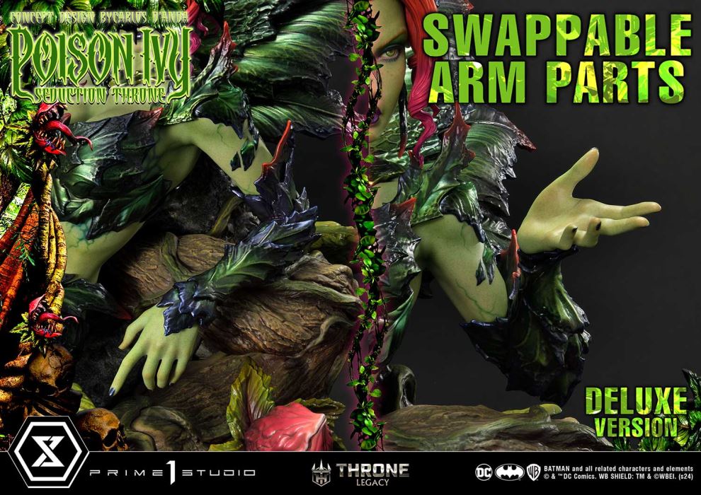 Poison Ivy Seduction Throne (Concept design by Carlos D'Anda) DX Version