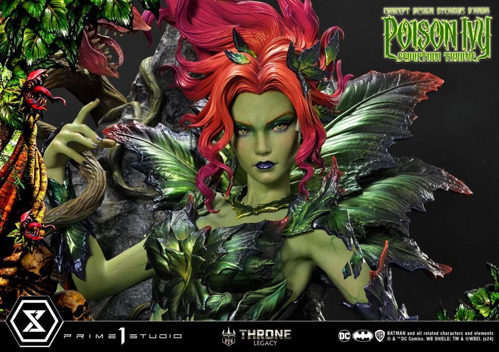 Poison Ivy Seduction Throne (Concept design by Carlos D'Anda) DX Version