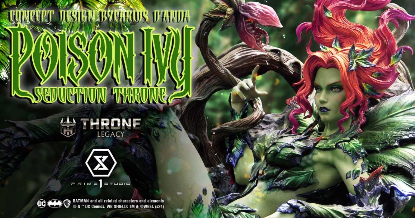 Poison Ivy Seduction Throne (Concept design by Carlos D'Anda)