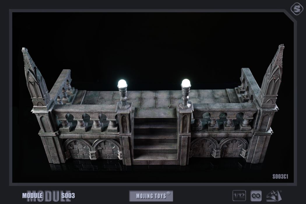 Gothic Roof Module Scene 1/12