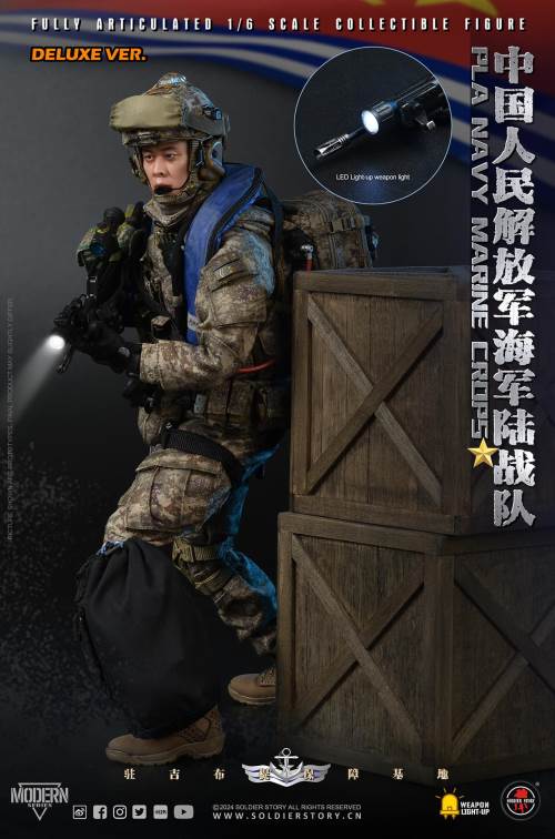 PLA Navy Marine Corps 1/6