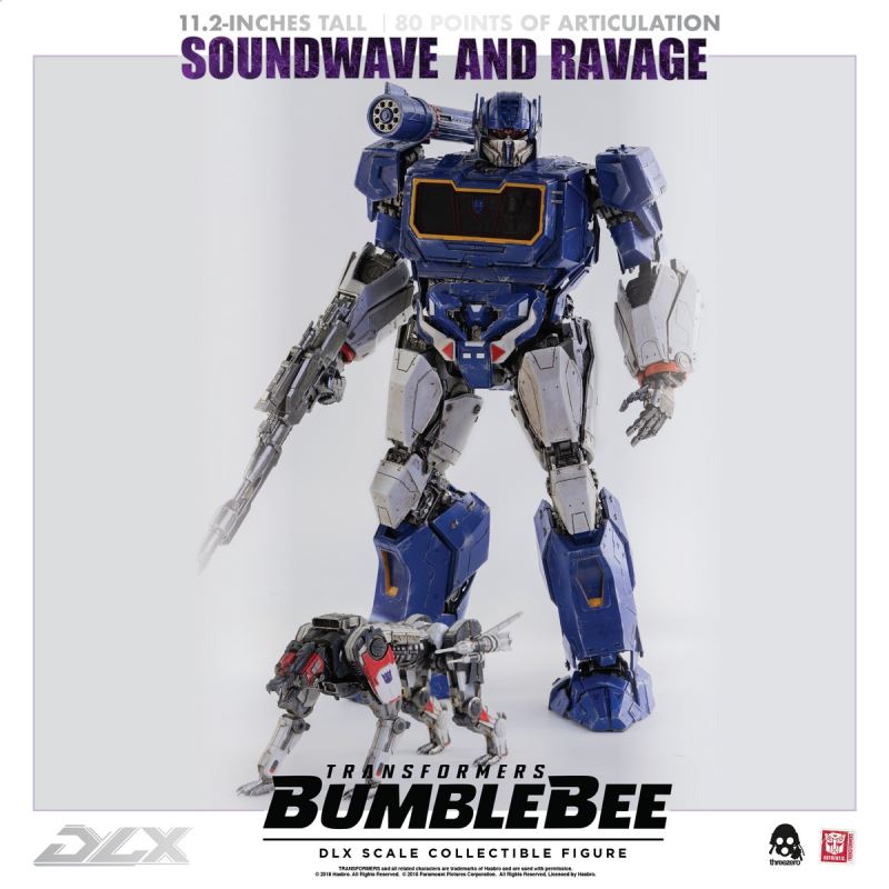 Transformers Bumblebee DLX Soundwave and Robot Dog