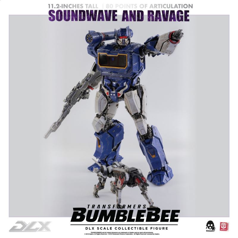 Transformers Bumblebee DLX Soundwave and Robot Dog