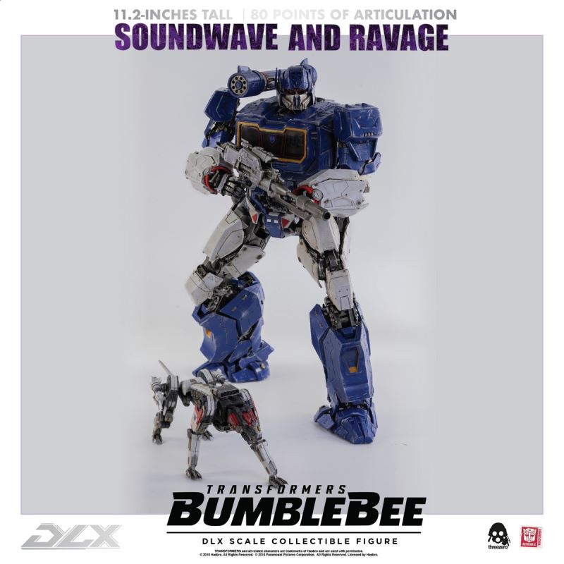 Transformers Bumblebee DLX Soundwave and Robot Dog