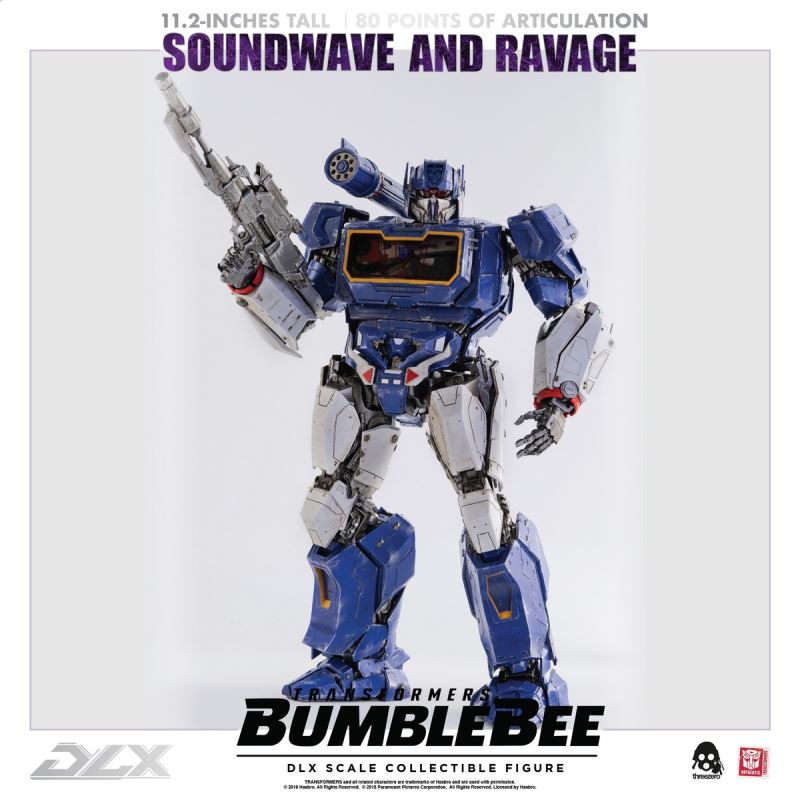 Transformers Bumblebee DLX Soundwave and Robot Dog