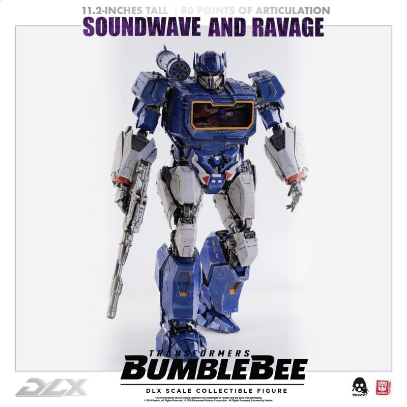 Transformers Bumblebee DLX Soundwave and Robot Dog
