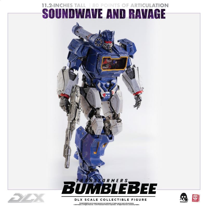 Transformers Bumblebee DLX Soundwave and Robot Dog