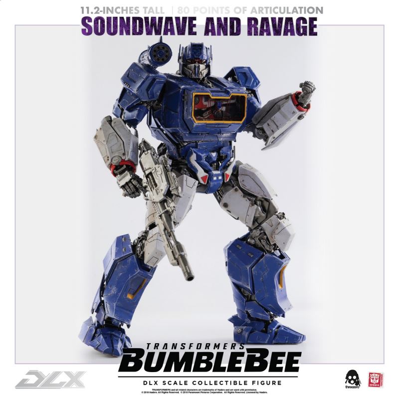 Transformers Bumblebee DLX Soundwave and Robot Dog