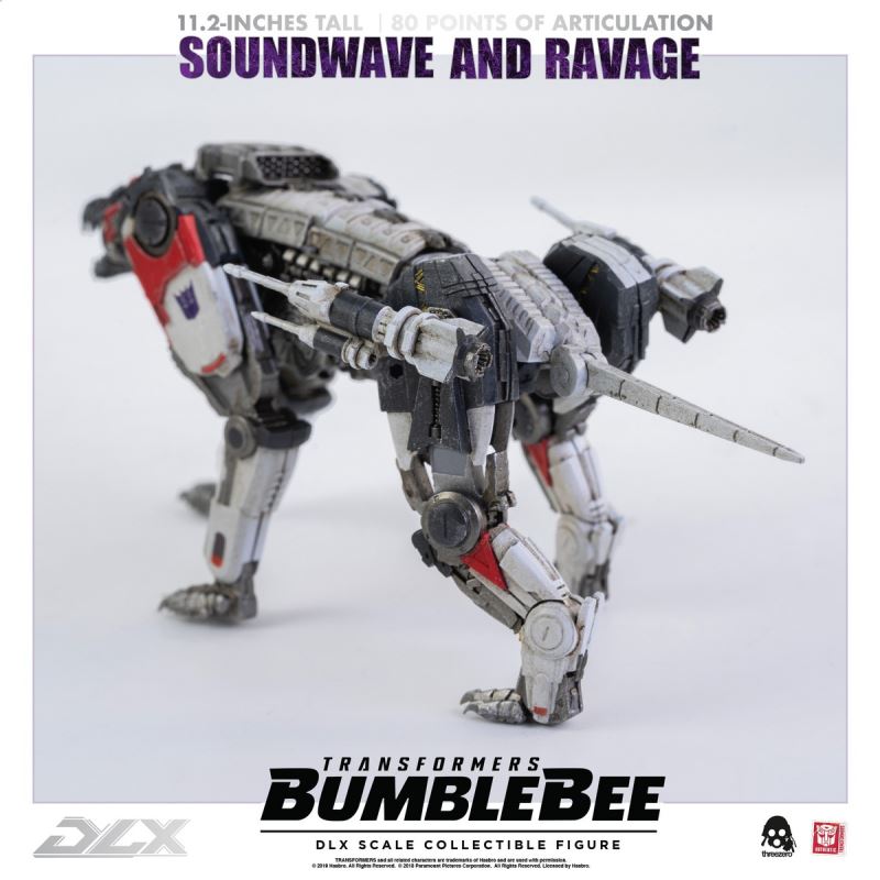Transformers Bumblebee DLX Soundwave and Robot Dog