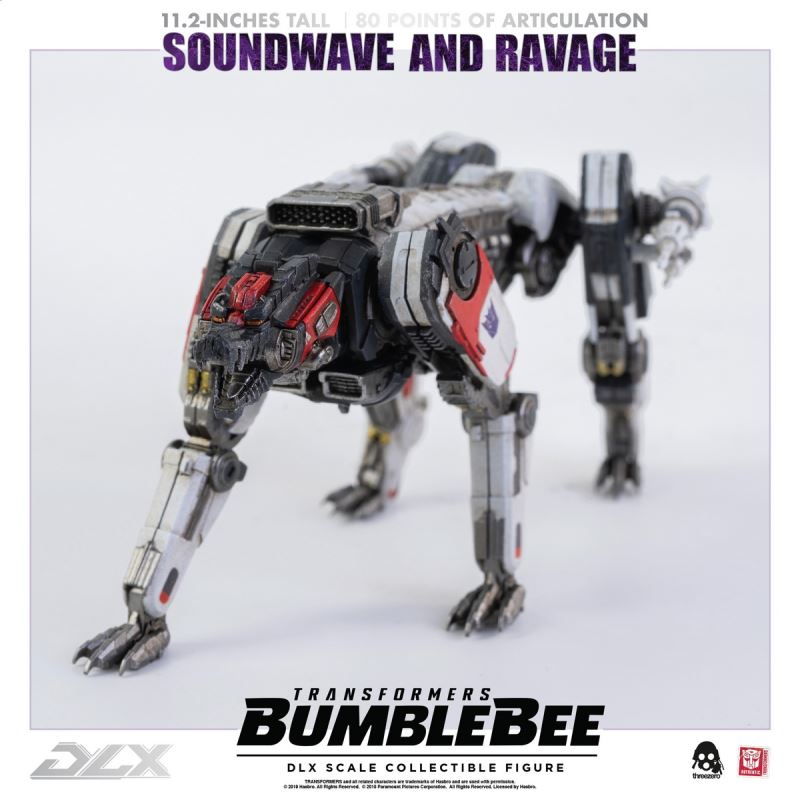 Transformers Bumblebee DLX Soundwave and Robot Dog