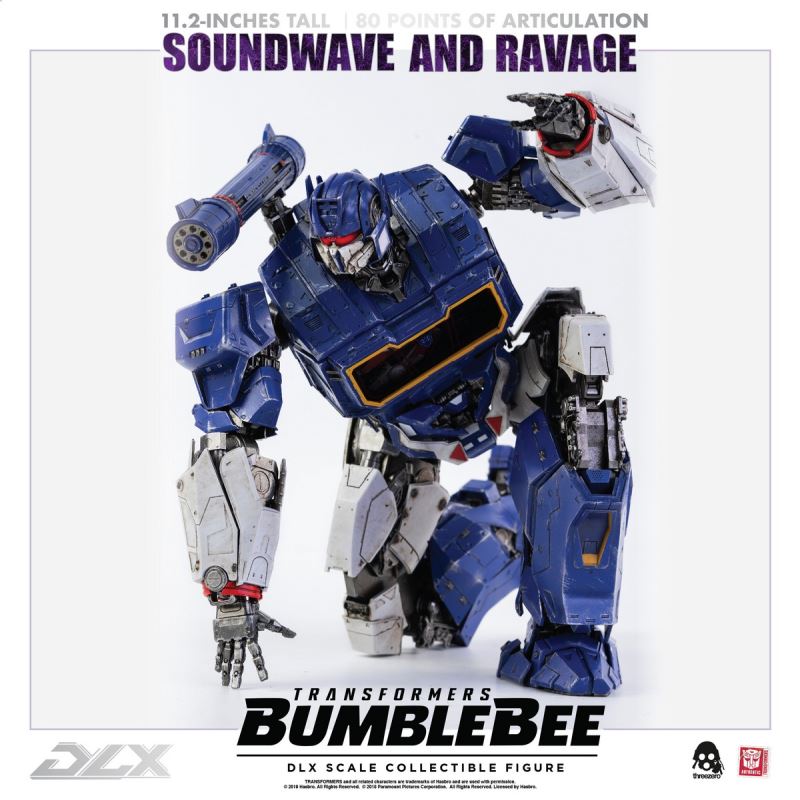 Transformers Bumblebee DLX Soundwave and Robot Dog
