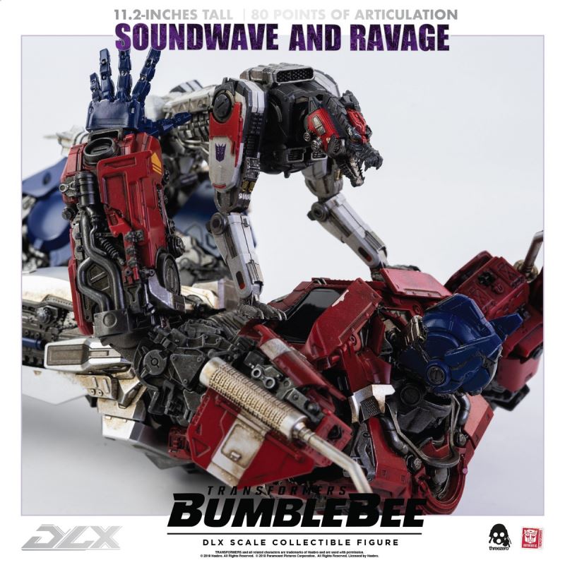 Transformers Bumblebee DLX Soundwave and Robot Dog