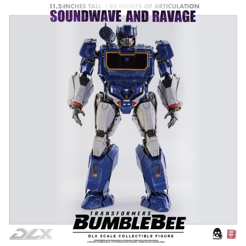 Transformers Bumblebee DLX Soundwave and Robot Dog